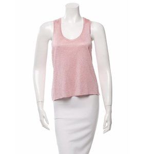 NWT MM6 MAISON MARGIELA Metallic Sleeveless Top